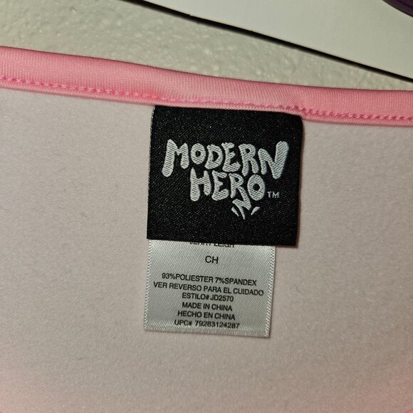 Chill Pill Pink White Dress Halloween Costume Junior's Small 4-6 w/TAG FLAW - Picture 4 of 15